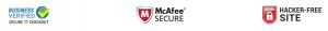 SSL certificate, McAfee and Hacker-free site