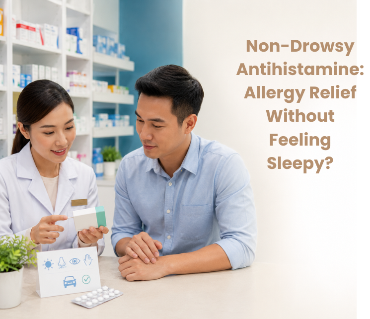 Nondrowsy antihistamine